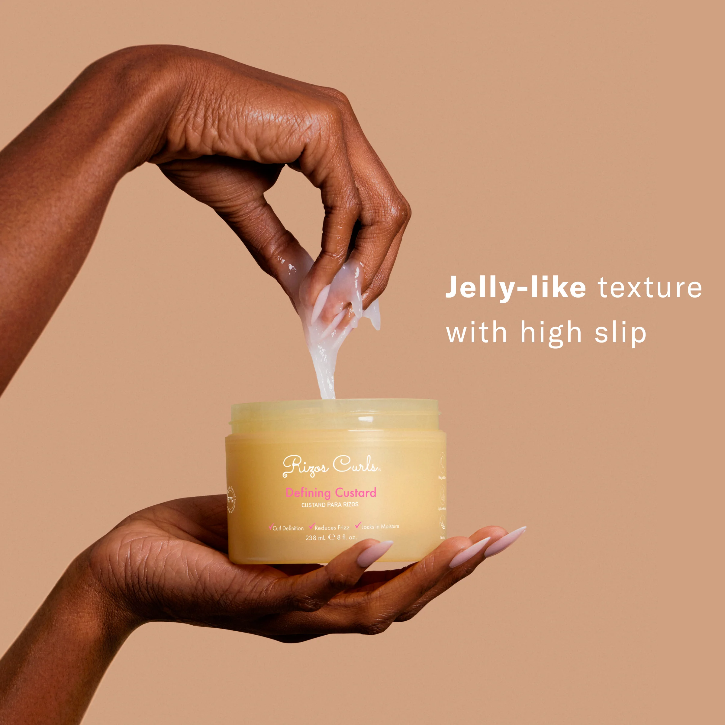 Juicy Styling Duo: Heat Protection Leave-In + Defining Custard - Image 4