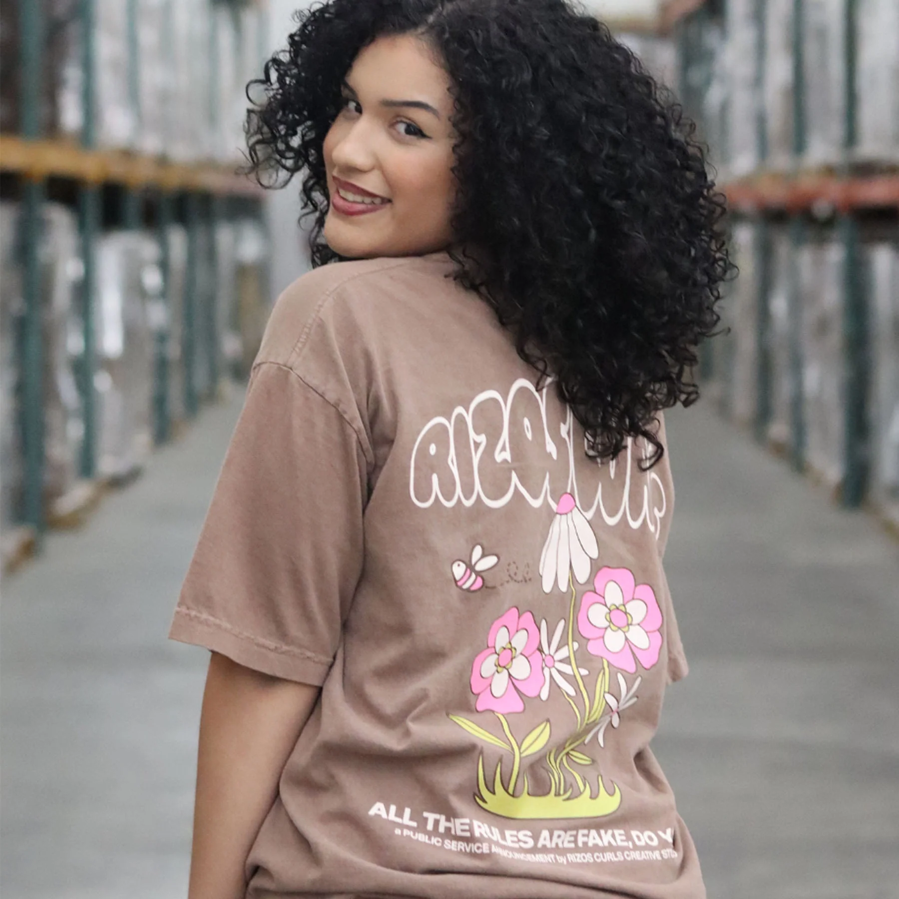 SOLD OUT - Rizos Curls 'Unapologetically You' Tee Shirt - Image 6